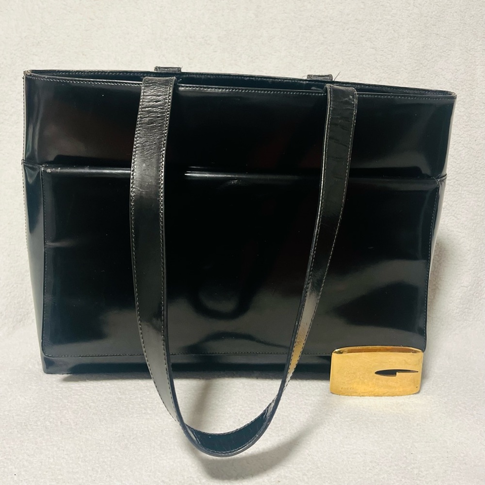 Gucci Vintage Tom Ford Era Black Shoulder Bag - Picture 13 of 15